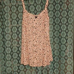 Floral Sleeveless Button Up Camisole